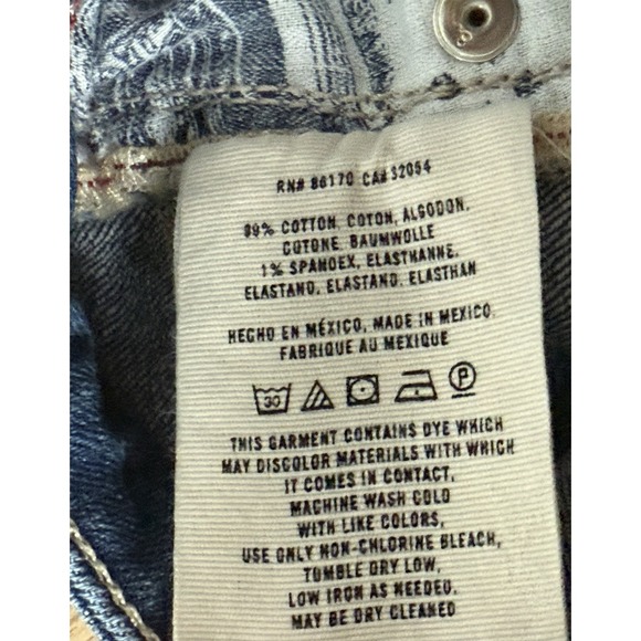 Anthropologie Pilcro And The Letterpress Women's Jean Denim Shorts Size 27 - Picture 9 of 9
